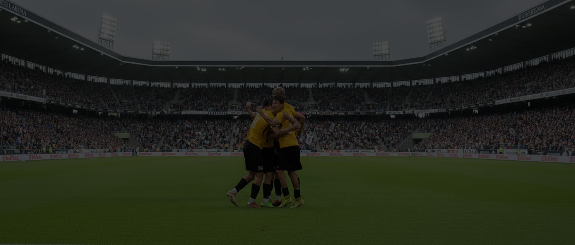 MSM Football Academy players celebrating on the pitch